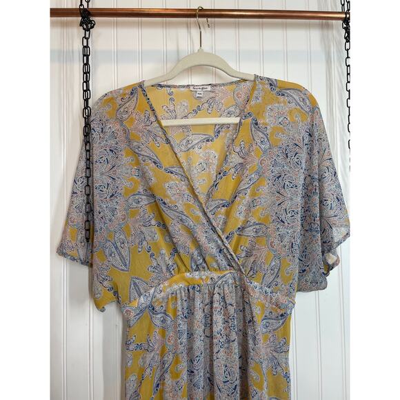 Forever 21 & Love, Fire from Nordstrom Maxi Dresses Black Yellow Bundle Size M - Picture 8 of 12